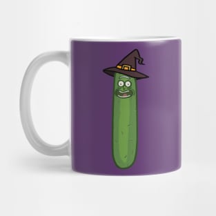 Halloween pickle cartoon Mug